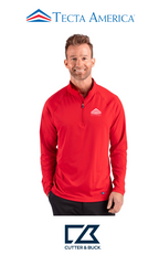 Cutter & Buck Prospect Recycled Featherlight Stretch Mens Quarter Zip - Corporate