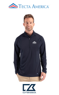 Cutter & Buck Prospect Recycled Featherlight Stretch Mens Quarter Zip - Corporate