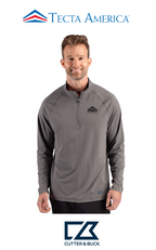 Cutter & Buck Prospect Recycled Featherlight Stretch Mens Quarter Zip - Corporate