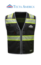 ONYX Standard Safety Vest w/Contrasting Trim - Corporate