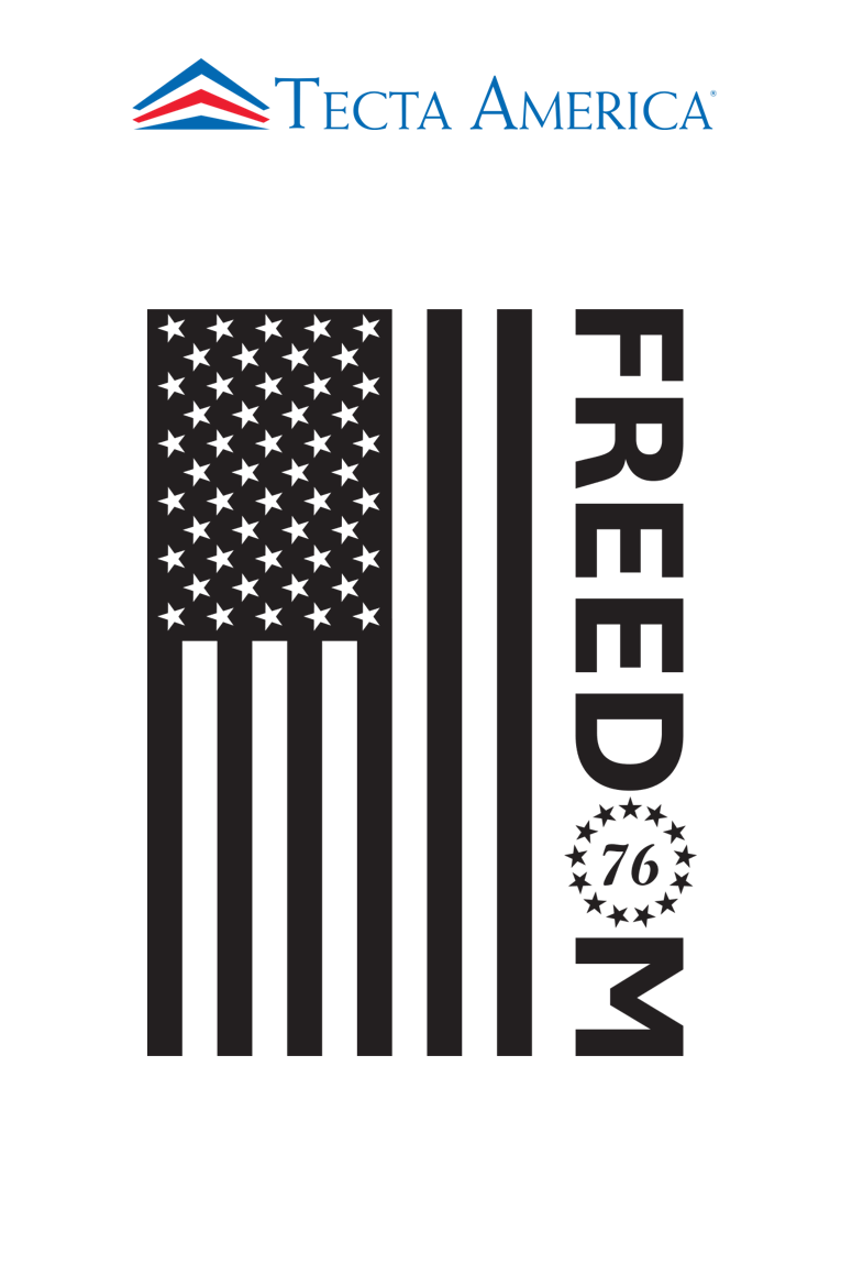 Freedom 76 Core Fleece Pullover Hooded Sweatshirt - Corporate