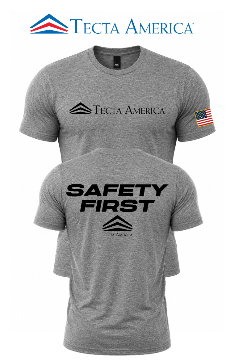 SAFETY FIRST District® Perfect Tri® Tee - Corporate