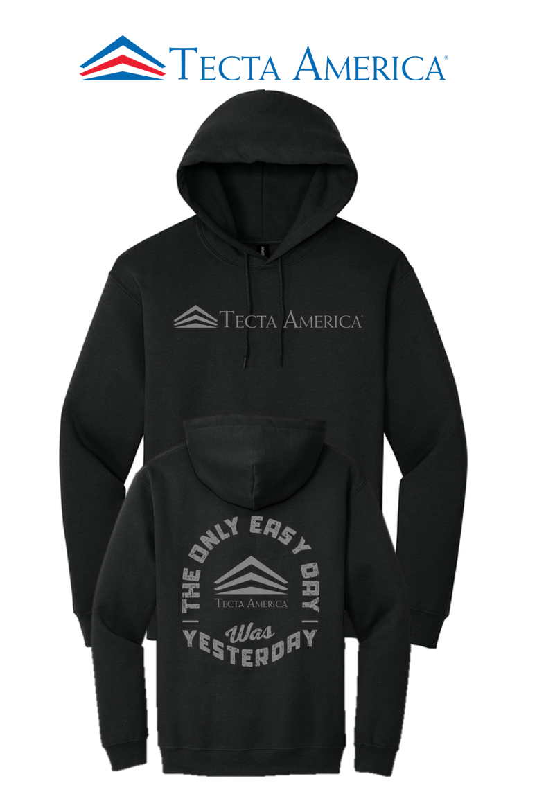 The Only Easy Day Core Fleece Pullover Hooded Sweatshirt - Corporate