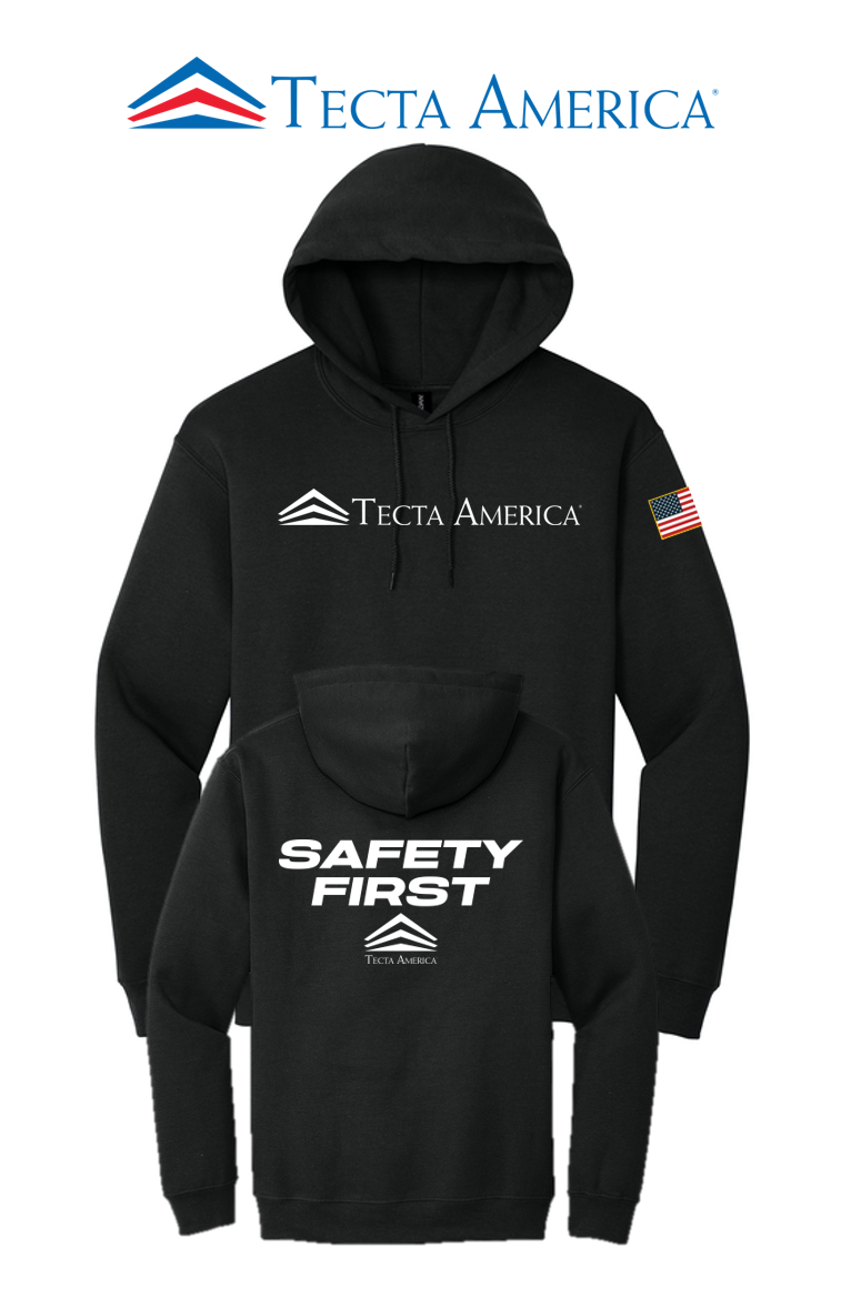 SAFETY FIRST Core Fleece Pullover Hooded Sweatshirt - Corporate