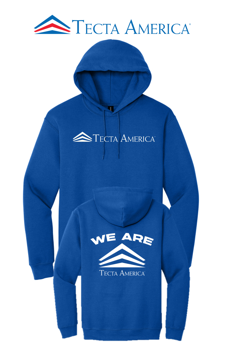 WE ARE Core Fleece Pullover Hooded Sweatshirt - Corporate