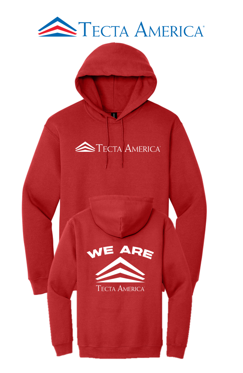WE ARE Core Fleece Pullover Hooded Sweatshirt - Corporate