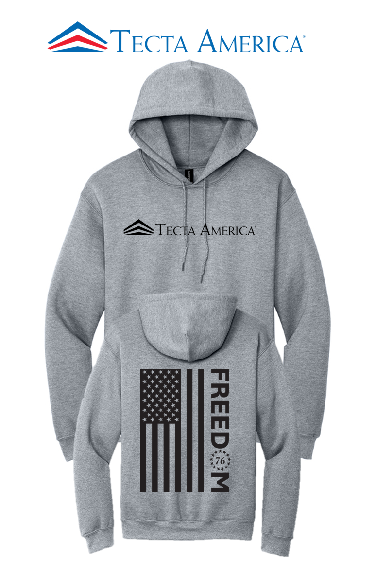 Freedom 76 Core Fleece Pullover Hooded Sweatshirt - Corporate