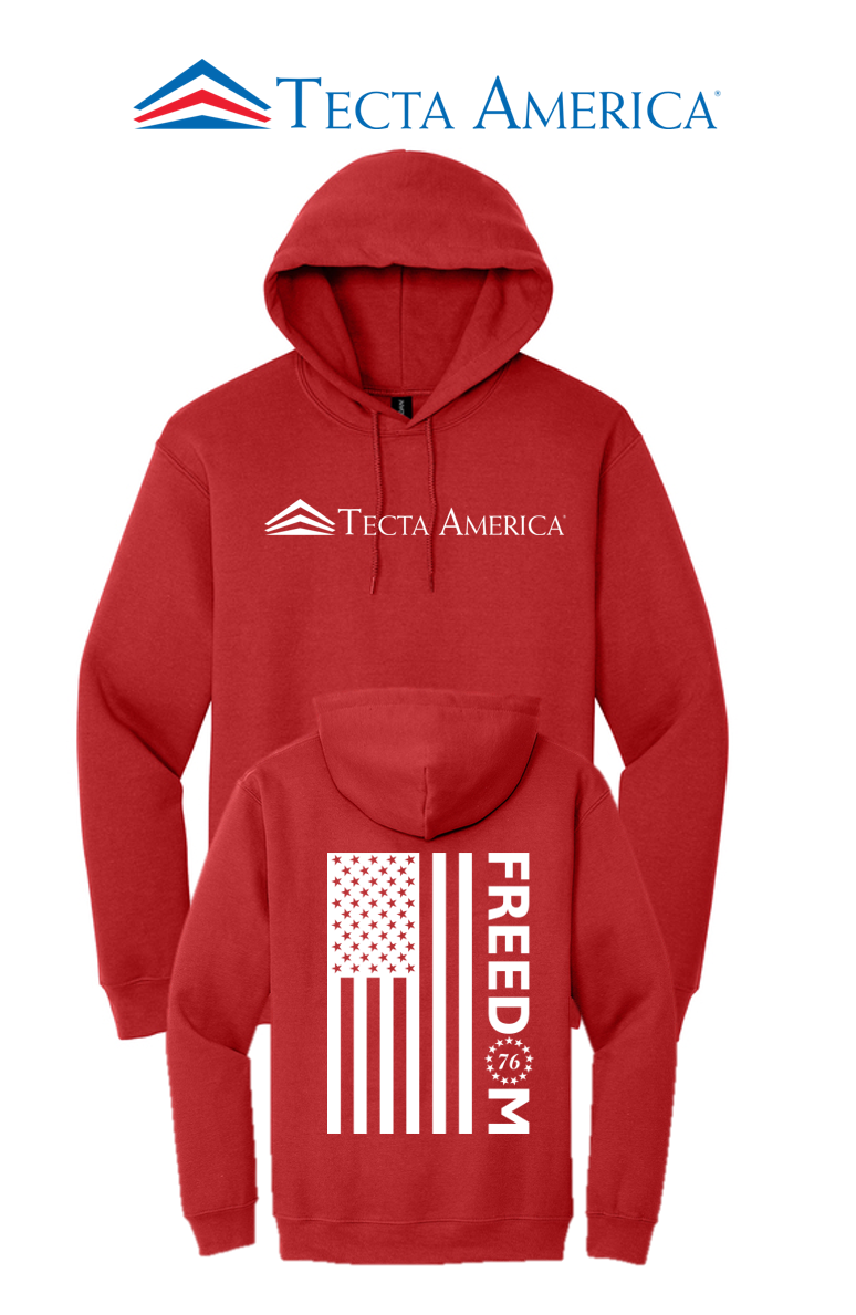 Freedom 76 Core Fleece Pullover Hooded Sweatshirt - Corporate