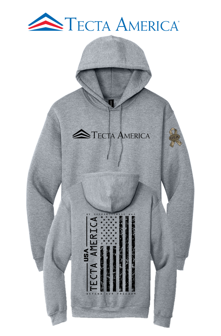 Salute to Service Core Fleece Pullover Hooded Sweatshirt - Corporate