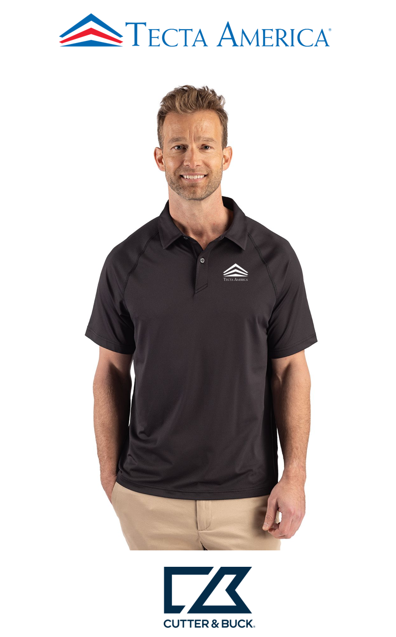 Cutter & Buck Prospect Recycled Featherlight Stretch Mens Sport Polo - Corporate