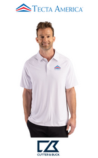 Cutter & Buck Prospect Recycled Featherlight Stretch Mens Sport Polo - Corporate