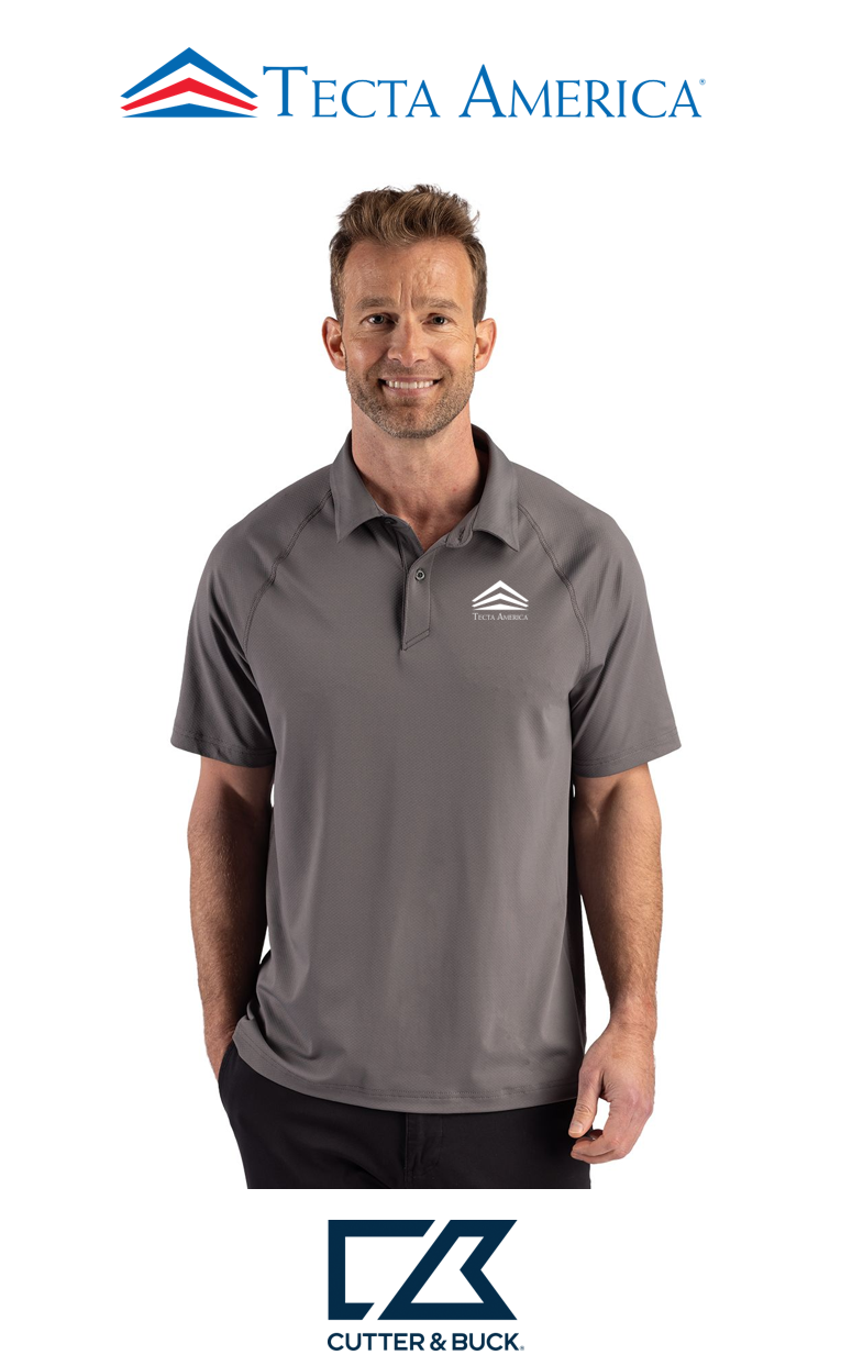 Cutter & Buck Prospect Recycled Featherlight Stretch Mens Sport Polo - Corporate