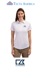 Cutter & Buck Prospect Recycled Featherlight Stretch Womens Polo - Corporate