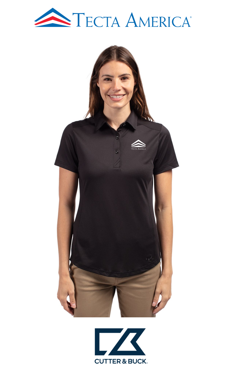 Cutter & Buck Prospect Recycled Featherlight Stretch Womens Polo - Corporate