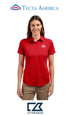 Cutter & Buck Prospect Recycled Featherlight Stretch Womens Polo - Corporate