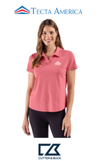 Cutter & Buck Virtue Recycled Heathered Featherlight Pique Womens Polo - Corporate