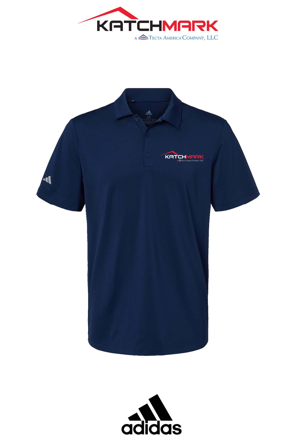 Adidas Men's Ultimate365 Solid Polo - Katchmark, A Tecta American Company LLC