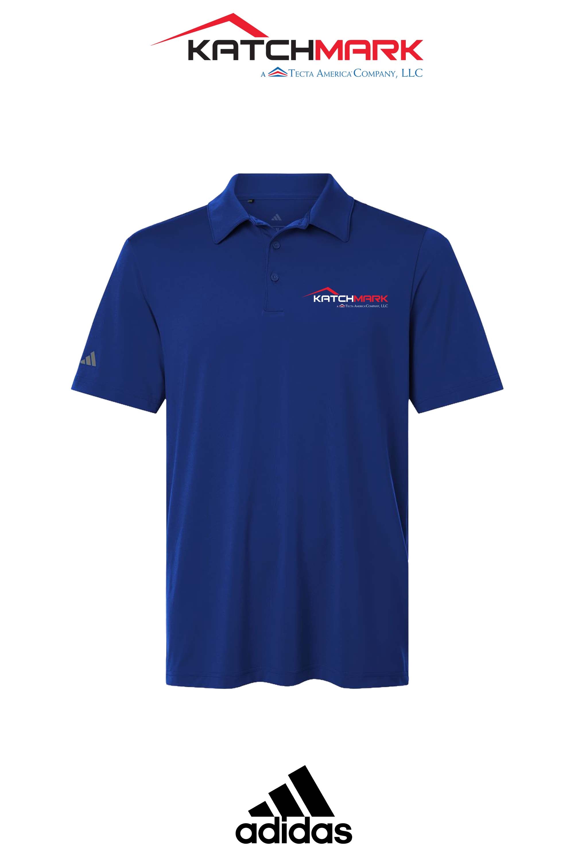 Adidas Men's Ultimate365 Solid Polo - Katchmark, A Tecta American Company LLC