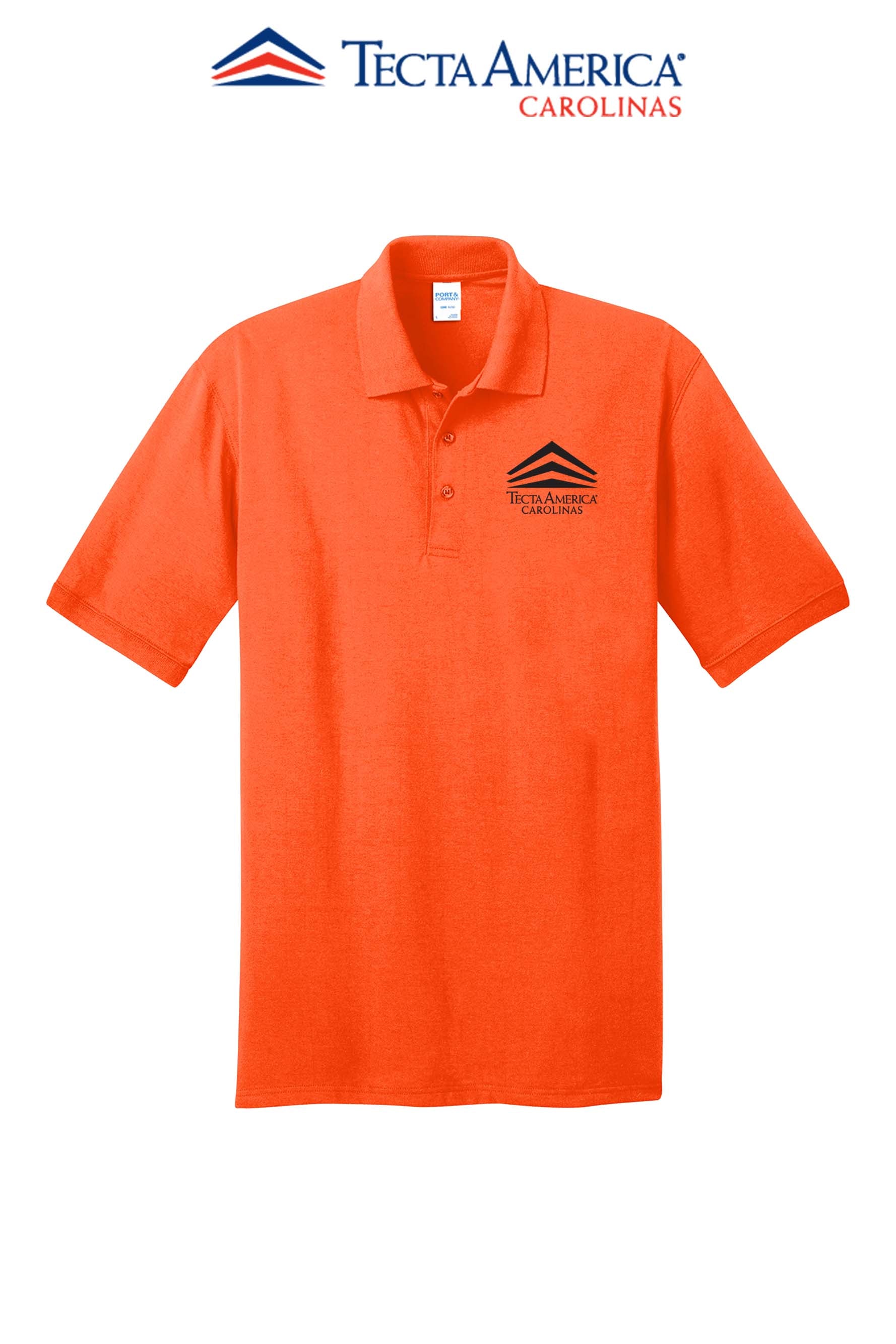 Port & Co™ Core Blend Jersey Knit Polo - Tecta America Carolinas LLC