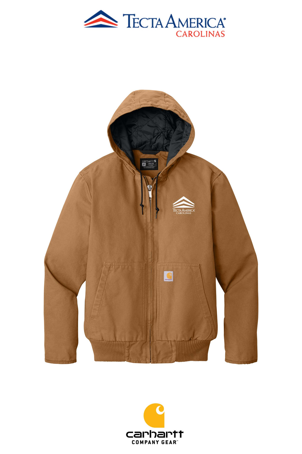 Carhartt® Washed Duck Active Jac - Tecta America Carolinas LLC
