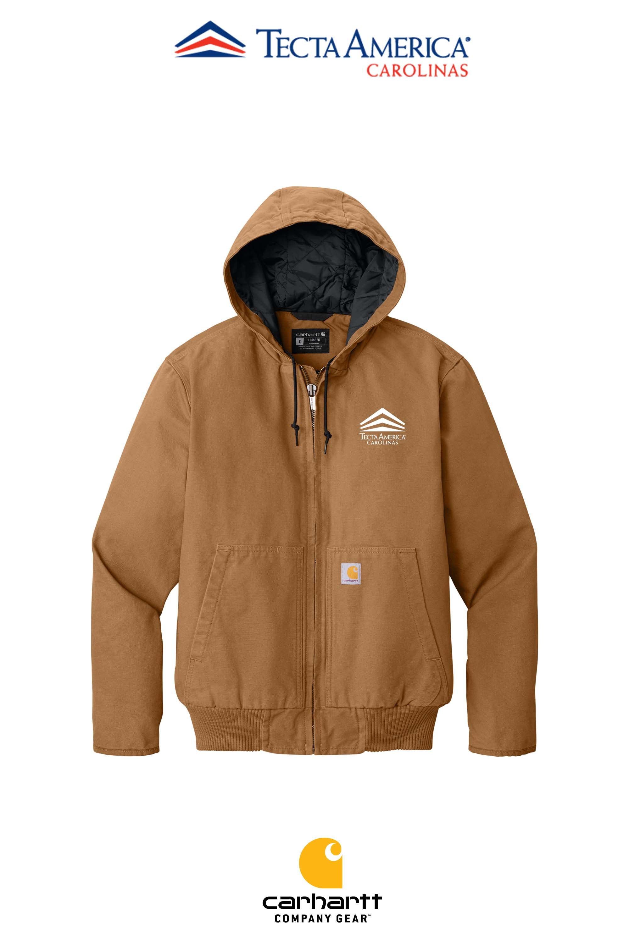 Carhartt® Washed Duck Active Jac - Tecta America Carolinas LLC