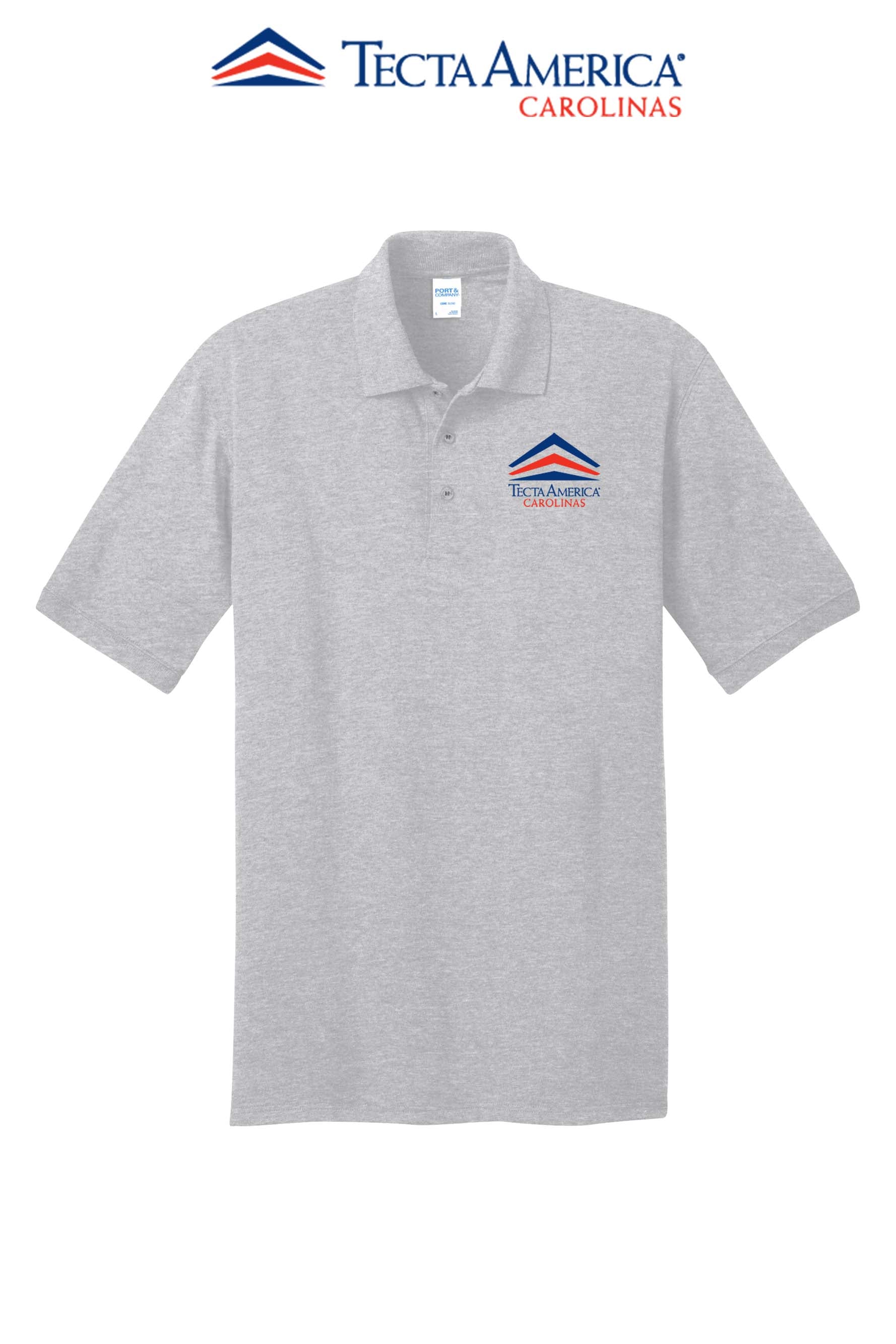 Port & Co™ Core Blend Jersey Knit Polo - Tecta America Carolinas LLC