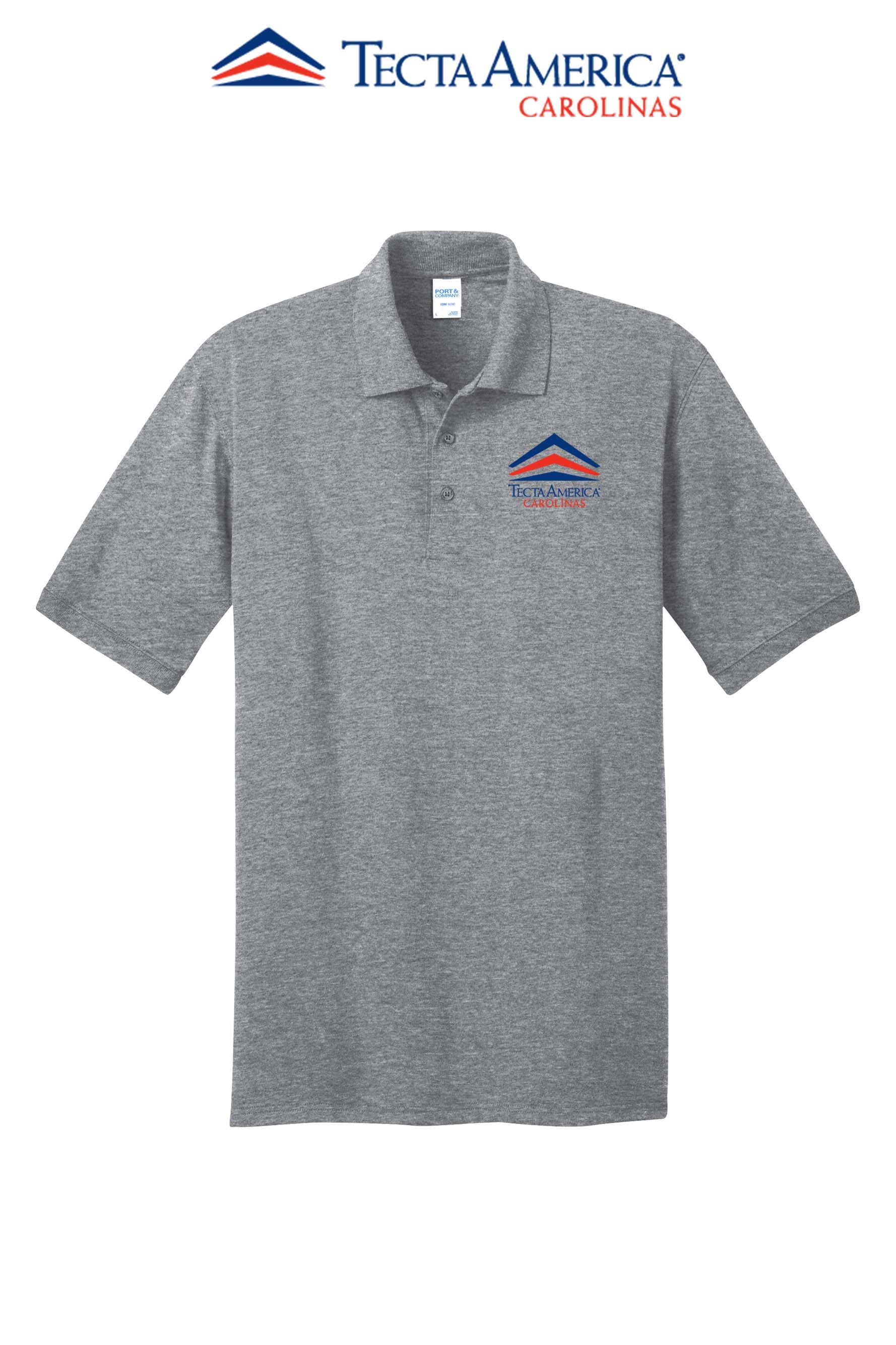 Port & Co™ Core Blend Jersey Knit Polo - Tecta America Carolinas LLC