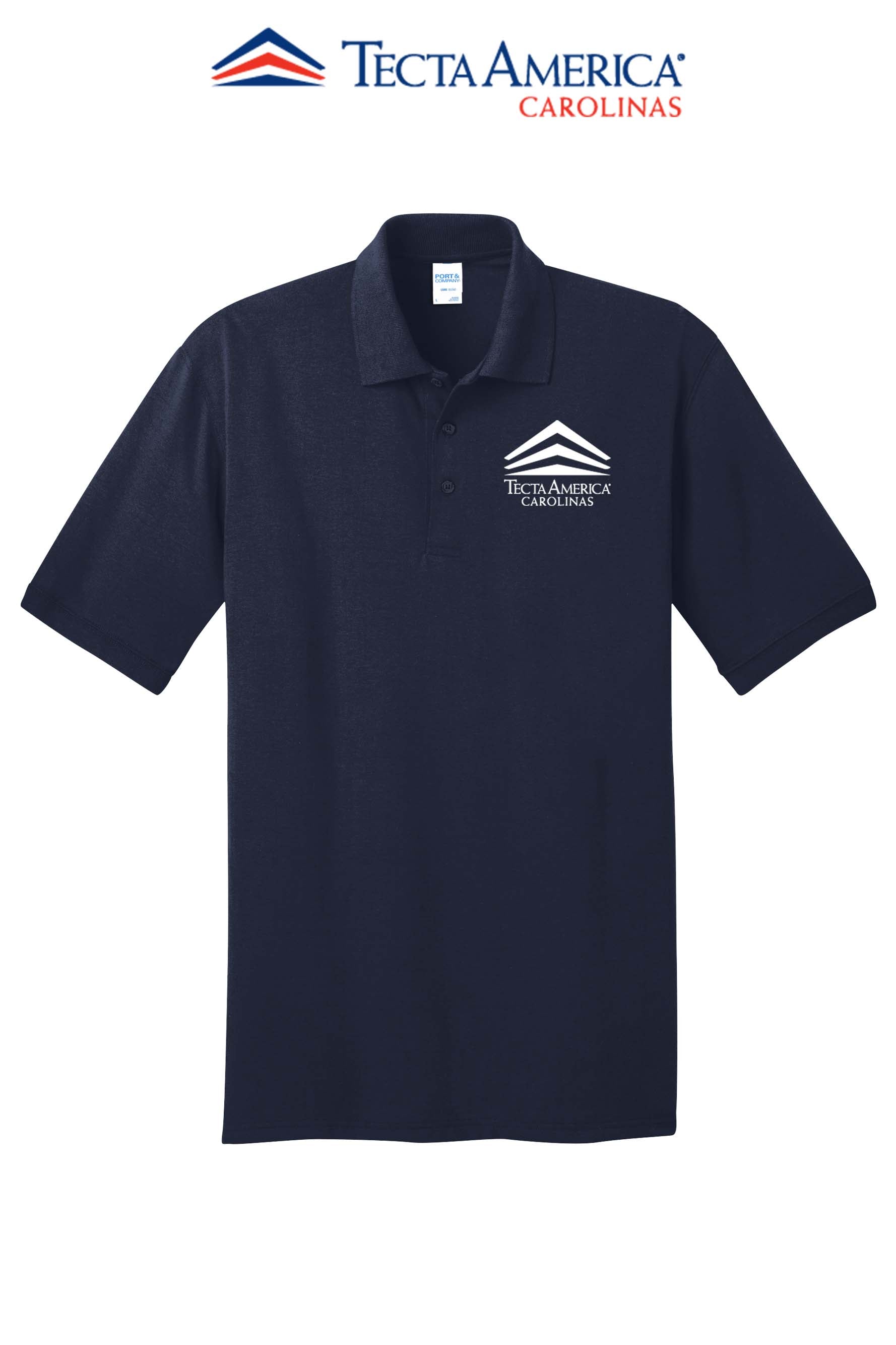Port & Co™ Core Blend Jersey Knit Polo - Tecta America Carolinas LLC