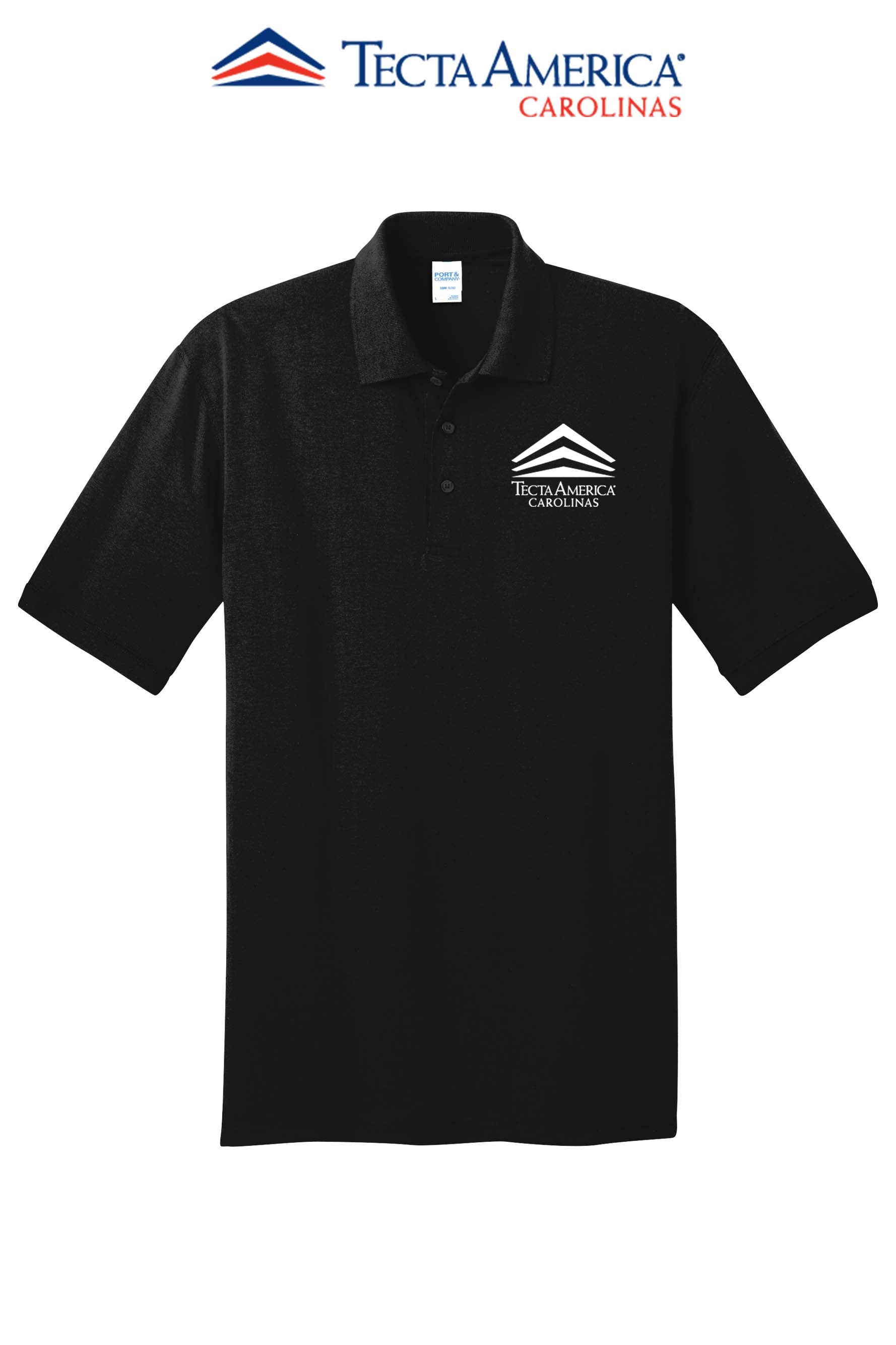 Port & Co™ Core Blend Jersey Knit Polo - Tecta America Carolinas LLC
