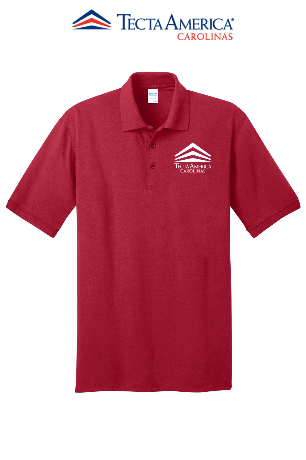 Port & Co™ Core Blend Jersey Knit Polo - Tecta America Carolinas LLC