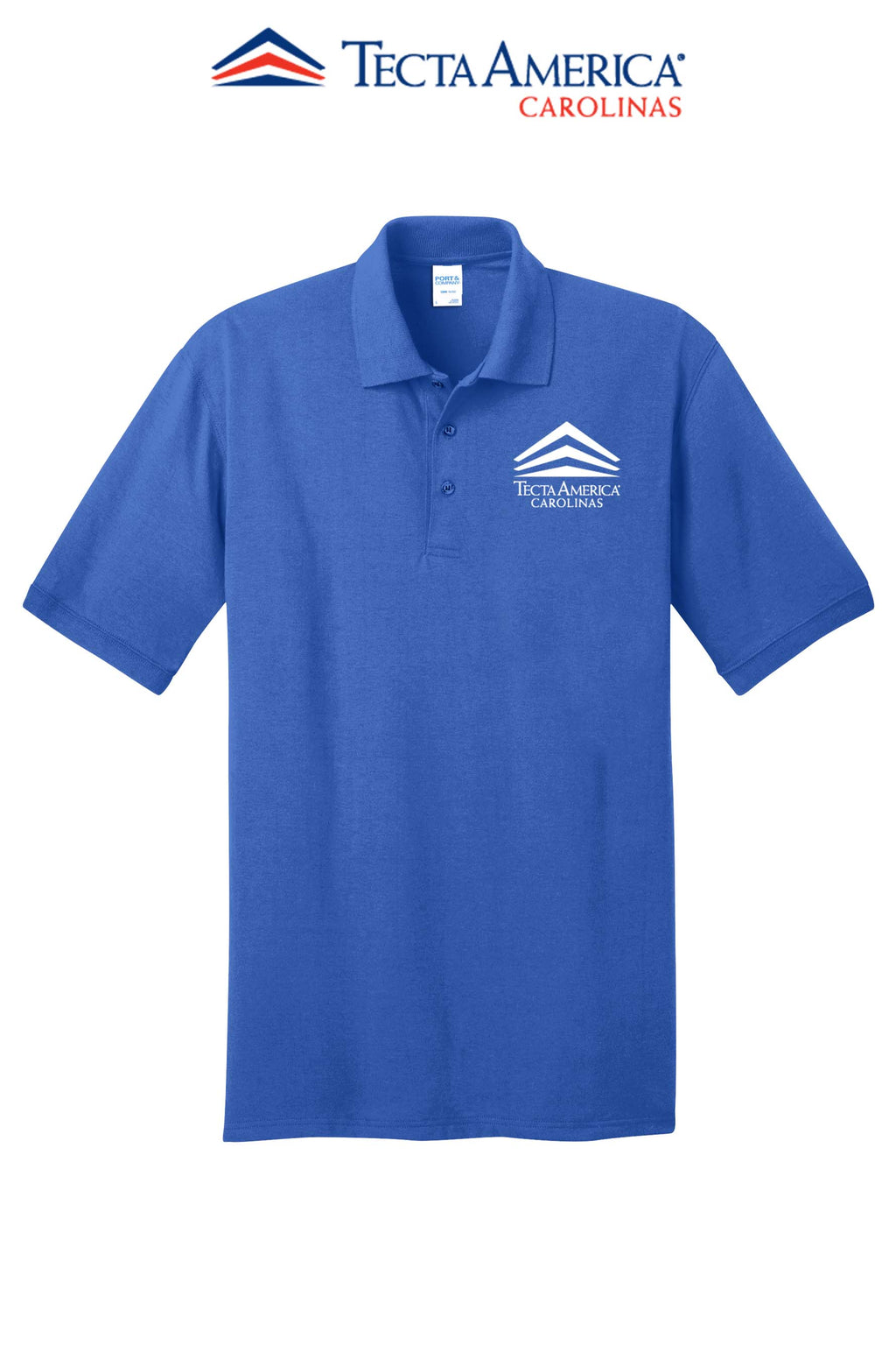 Port & Co™ Core Blend Jersey Knit Polo - Tecta America Carolinas LLC