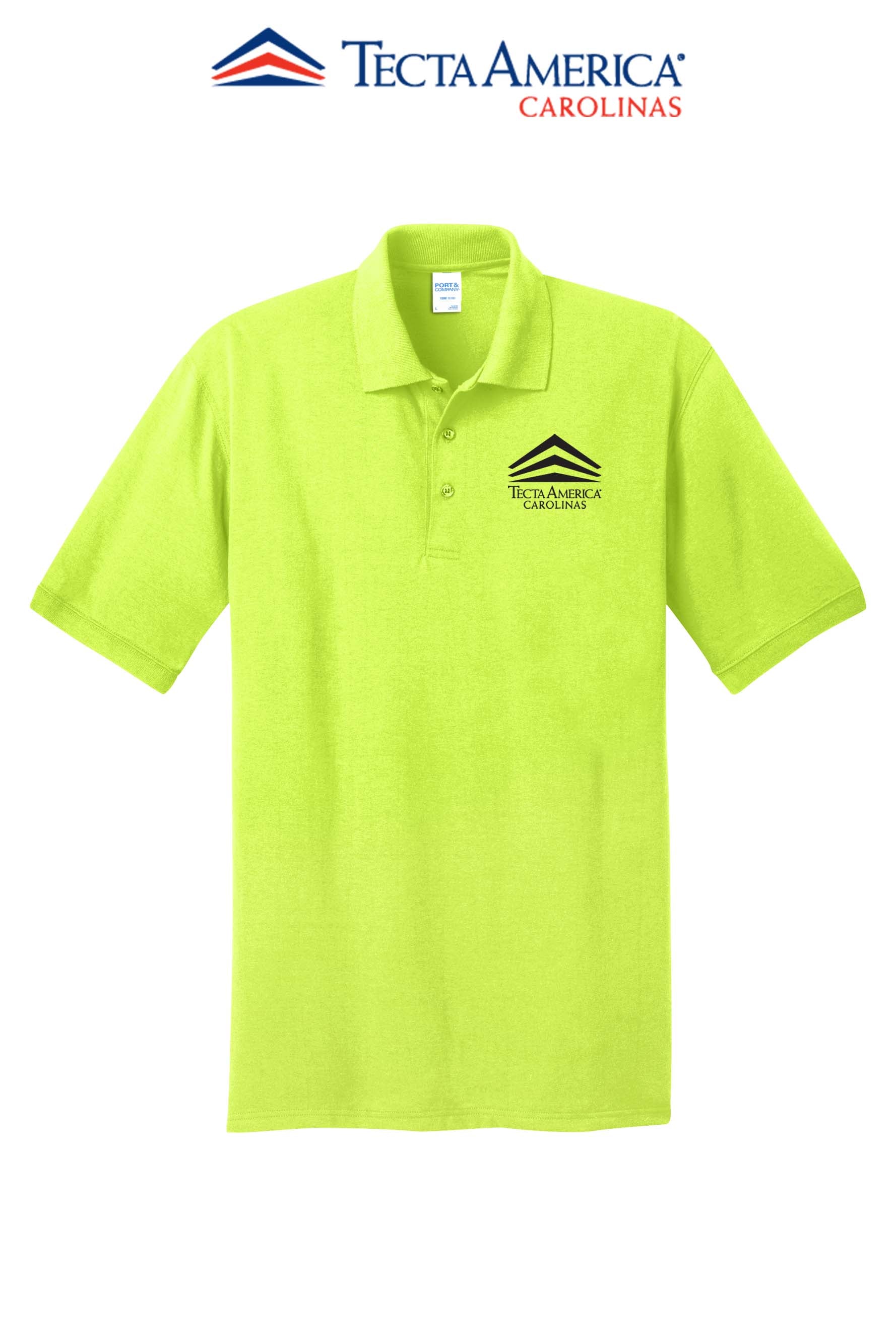 Port & Co™ Core Blend Jersey Knit Polo - Tecta America Carolinas LLC