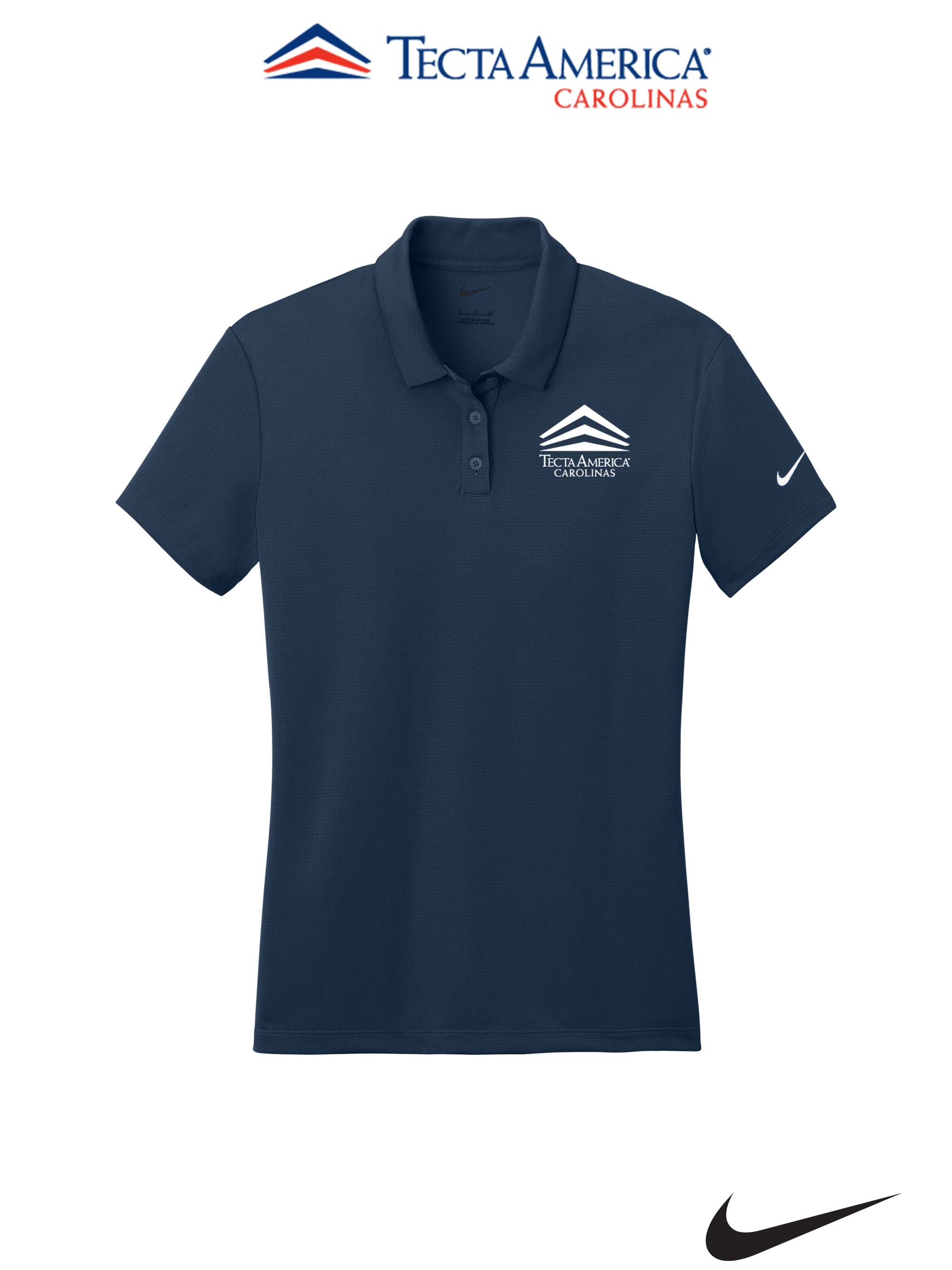 Nike Women's Dry Essential Solid Polo - Tecta America Carolinas LLC