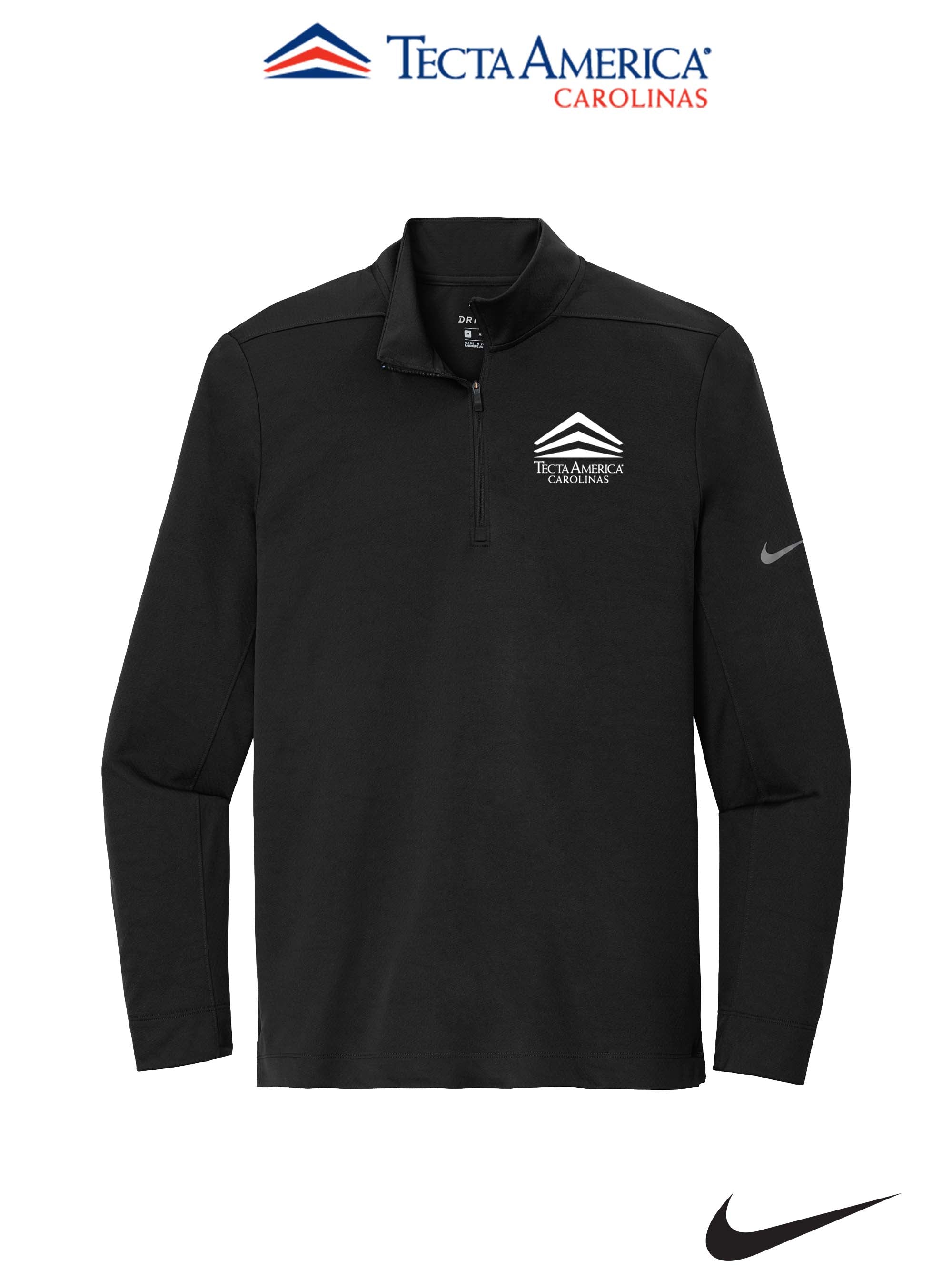Nike Dry 1/2-Zip Cover-Up - Tecta America Carolinas LLC