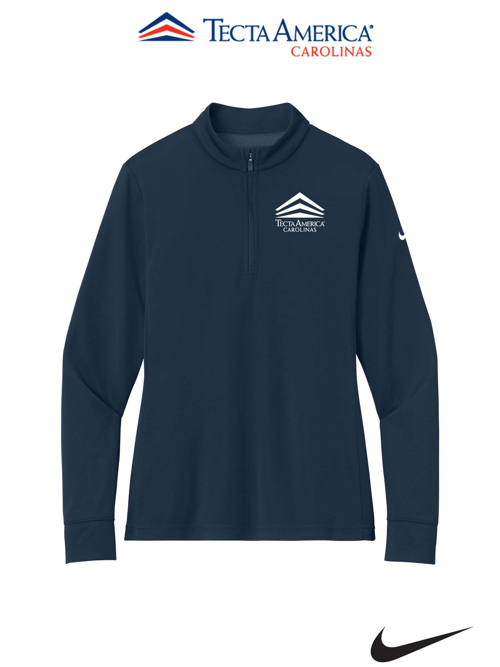 Nike Women’s Essential 1/2-Zip Cover-Up - Tecta America Carolinas LLC