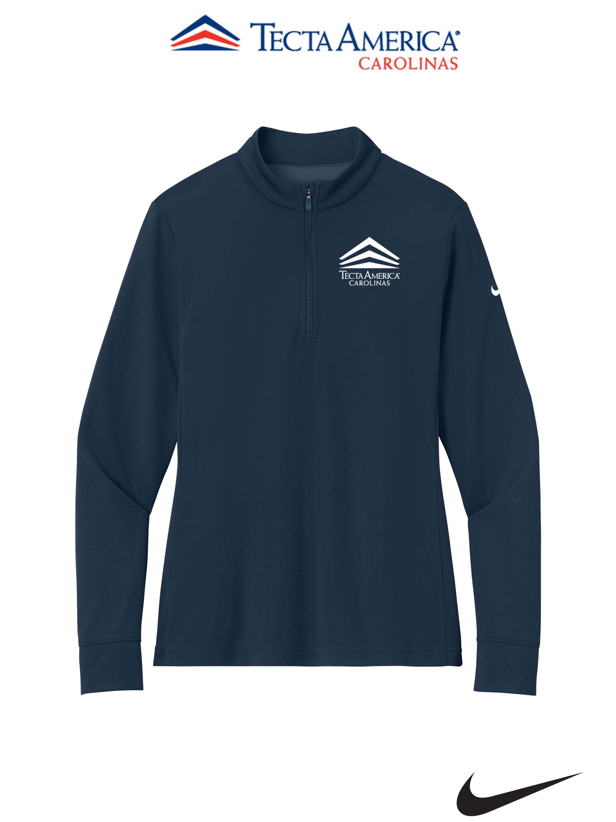 Nike Women’s Essential 1/2-Zip Cover-Up - Tecta America Carolinas LLC