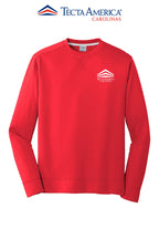 Port & Co™ Performance Fleece Crewneck Sweatshirt - Tecta America Carolinas LLC