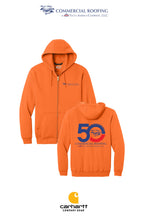 Carhartt® Midweight Hooded Zip-Front Sweatshirt - Commercial Roofing