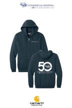 Carhartt® Midweight Hooded Zip-Front Sweatshirt - Commercial Roofing