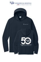 Port & Co™ Performance Pullover Hooded UPF50 Tee - Commercial Roofing