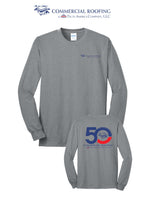 Port & Co™ Long Sleeve Core Blend Tee - Commercial Roofing
