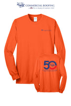 Port & Co™ Long Sleeve Core Blend Tee - Commercial Roofing