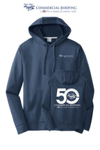 Port & Co™ Performance Fleece Pullover Hooded Sweatshirt - Commercial Roofing