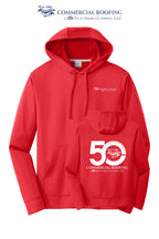 Port & Co™ Performance Fleece Pullover Hooded Sweatshirt - Commercial Roofing