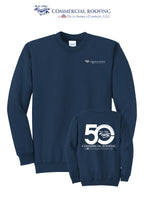 Port & Co™ Core Fleece Crewneck Sweatshirt - Commercial Roofing