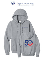 Port & Co™ Core Fleece Full-Zip Hooded Sweatshirt - Commercial Roofing