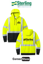 CornerStone® ANSI 107 Class 3 Heavy-Duty Fleece Pullover Hoodie - Sterling, A Tecta American Company LLC