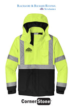 CornerStone® ANSI 107 Class 3 Economy Waterproof Insulated Bomber Jacket - Blackmore & Buckner