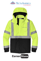 CornerStone® ANSI 107 Class 3 Economy Waterproof Insulated Bomber Jacket - Monument Roofing of Colorado