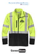 CornerStone® ANSI 107 Class 3 Soft Shell Jacket - Blackmore & Buckner